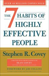 The 7 Habits of Highly Effective People by Stephen R. Covey book cover