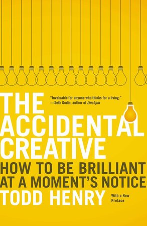 The Accidental Creative by Todd Henry book cover