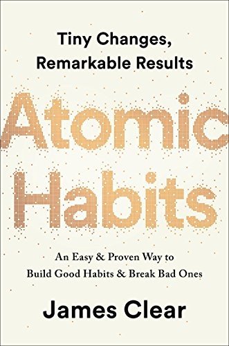 Atomic Habits book cover by James Clear