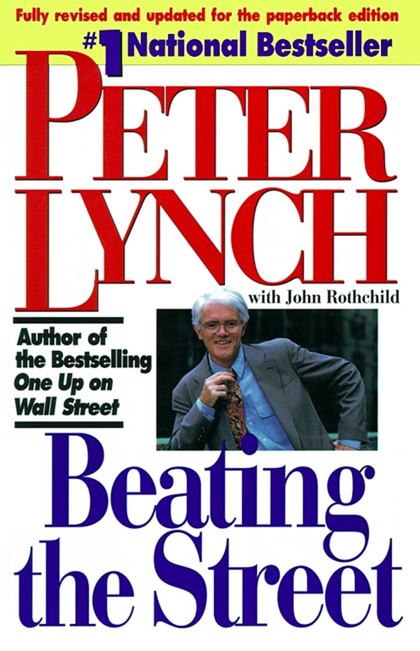 Original cover of Beating the Street by Peter Lynch and John Rothchild