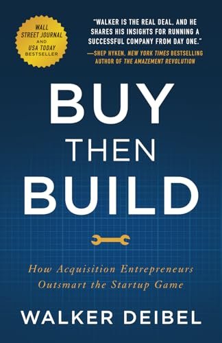 Buy Then Build by Walker Deibel book cover