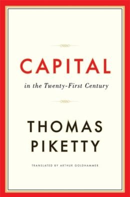 Original cover of Capital in the Twenty-First Century by Thomas Piketty