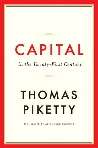Original cover of Capital in the Twenty-First Century by Thomas Piketty