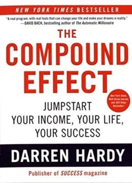 The Compound Effect by Darren Hardy book cover