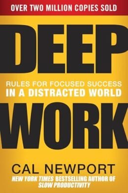 Deep Work by Cal Newport book cover