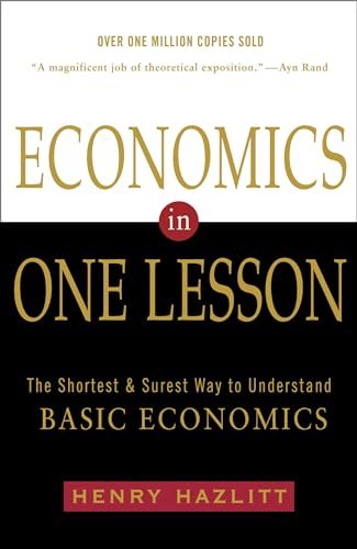 Original cover of Economics in One Lesson by Henry Hazlitt