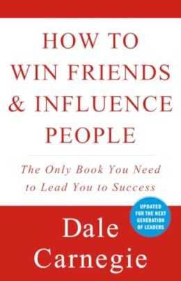 How to Win Friends and Influence People by Dale Carnegie book cover