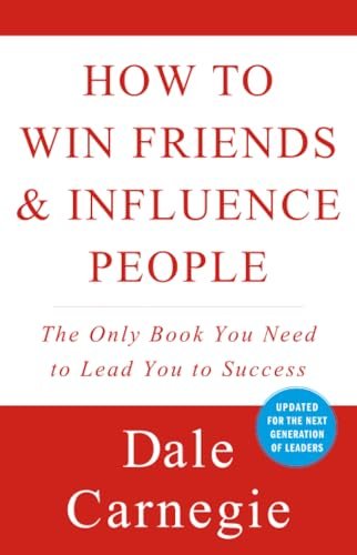 How to Win Friends and Influence People by Dale Carnegie book cover