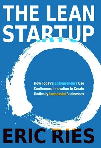 Original cover of The Lean Startup by Eric Ries