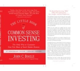 Original cover of The Little Book of Common Sense Investing: Simple Lessons on Low-Cost Index Funds by Joel Greenblatt
