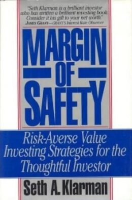 Original cover of Margin of Safety by Seth Klarman