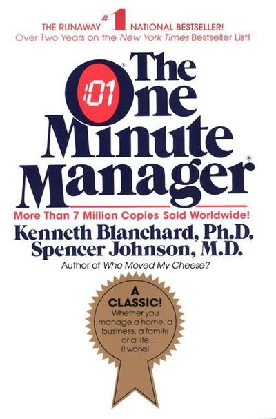 The One Minute Manager by Kenneth H. Blanchard and Spencer Johnson, Amazon.com edition cover