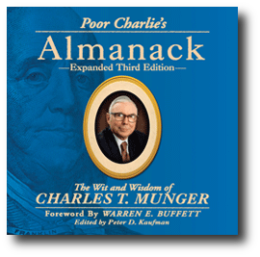 Poor Charlie's Almanack book cover