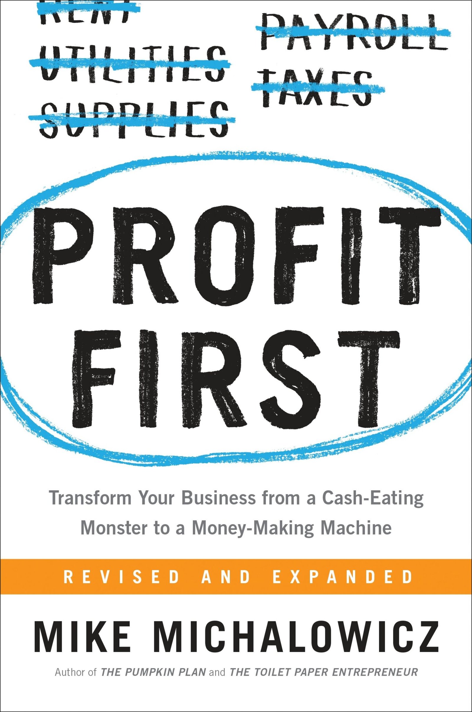 Original cover of Profit First by Mike Michalowicz