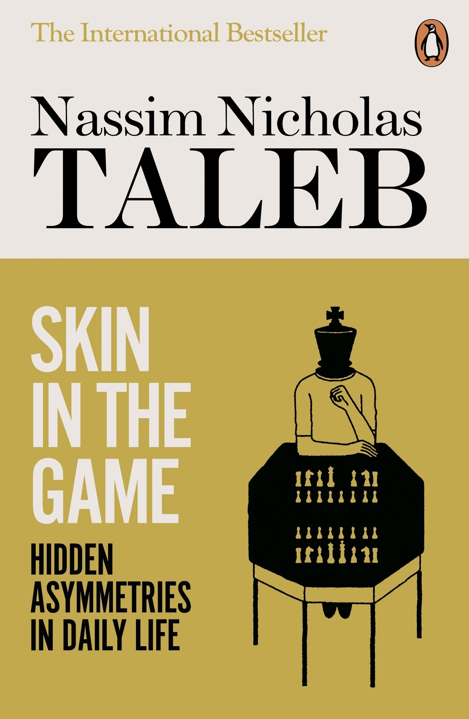 Original cover of Skin in the Game by Nassim Nicholas Taleb