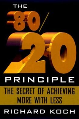The 80/20 Principle by Richard Koch book cover