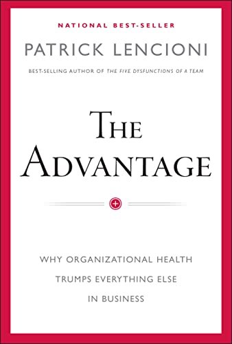 The Advantage by Patrick Lencioni Amazon cover