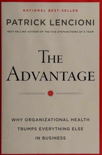 The Advantage by Patrick Lencioni, matched 2012 edition cover