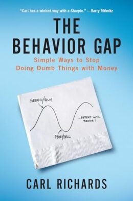 The Behavior Gap by Carl Richards book cover