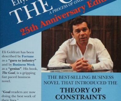 The Goal: A Process of Ongoing Improvement by Eliyahu M. Goldratt and Jeff Cox book cover