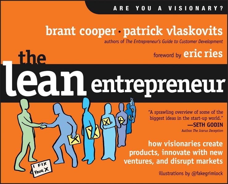 The Lean Entrepreneur book cover by Brant Cooper and Patrick Vlaskovits