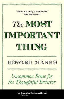 The Most Important Thing book cover