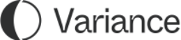 Variance wordmark logo from the company’s official website