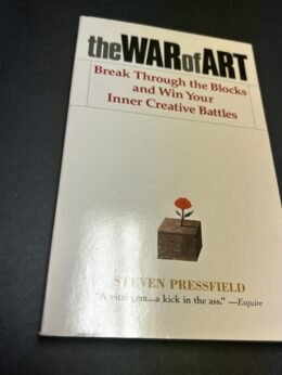 The War of Art by Steven Pressfield book cover