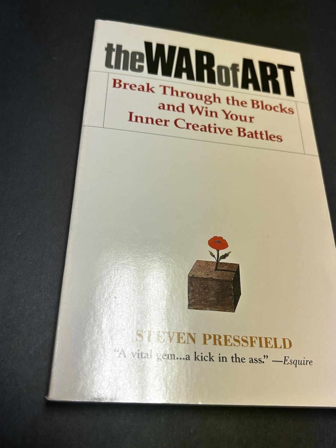 The War of Art by Steven Pressfield book cover